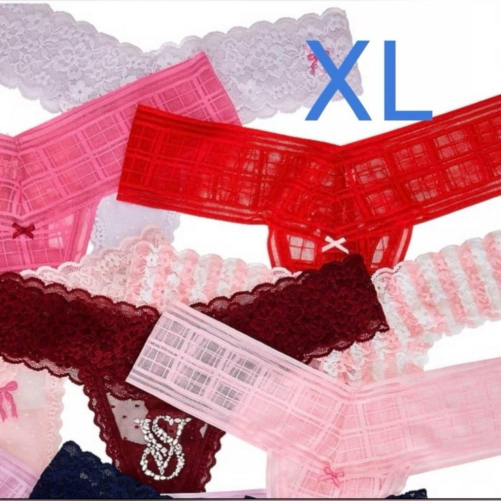 XL 12 Days of Holiday Lacie Thong Panties Advent Calendar
